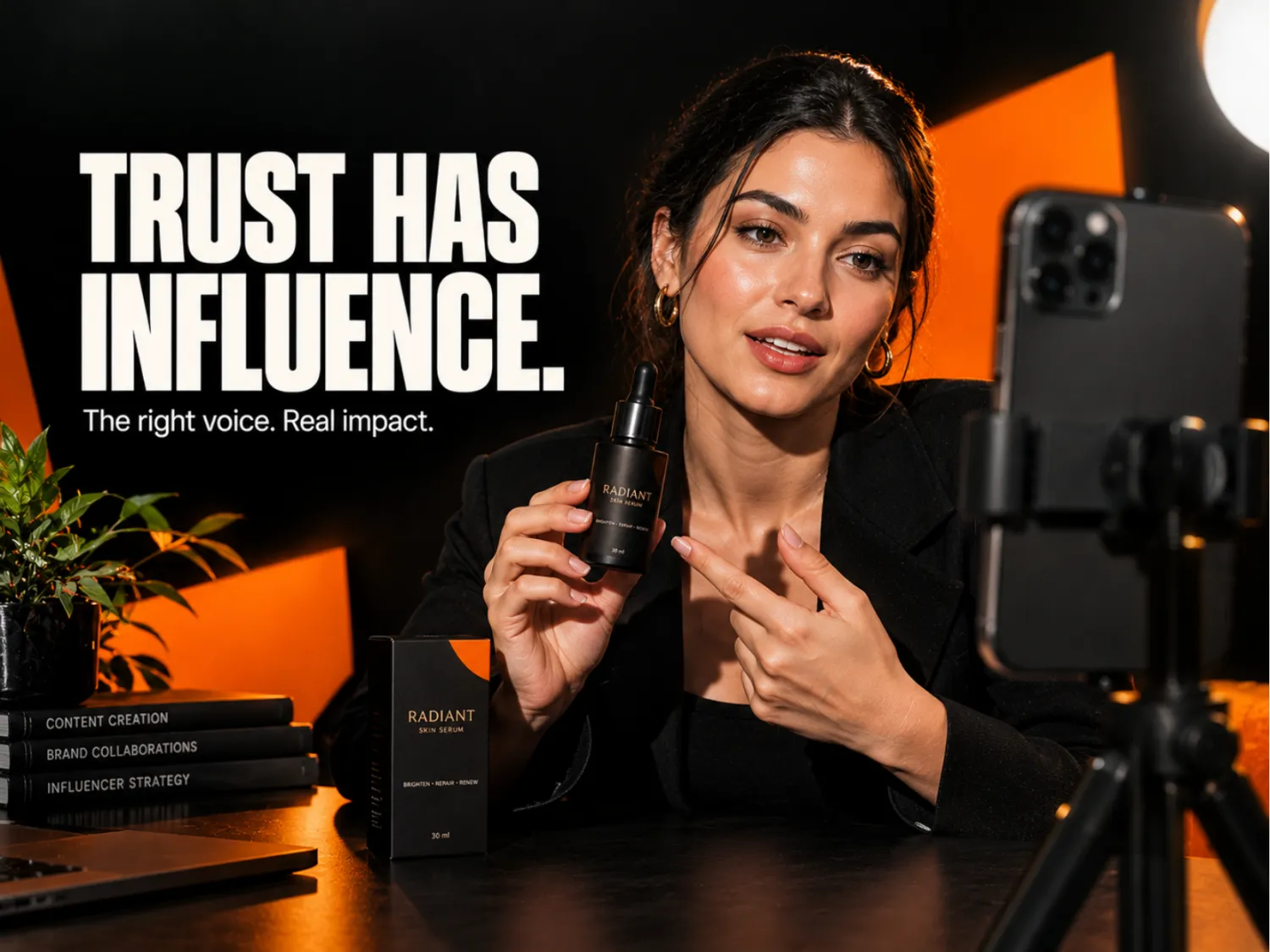 Trust has influence. The right voice, real impact.