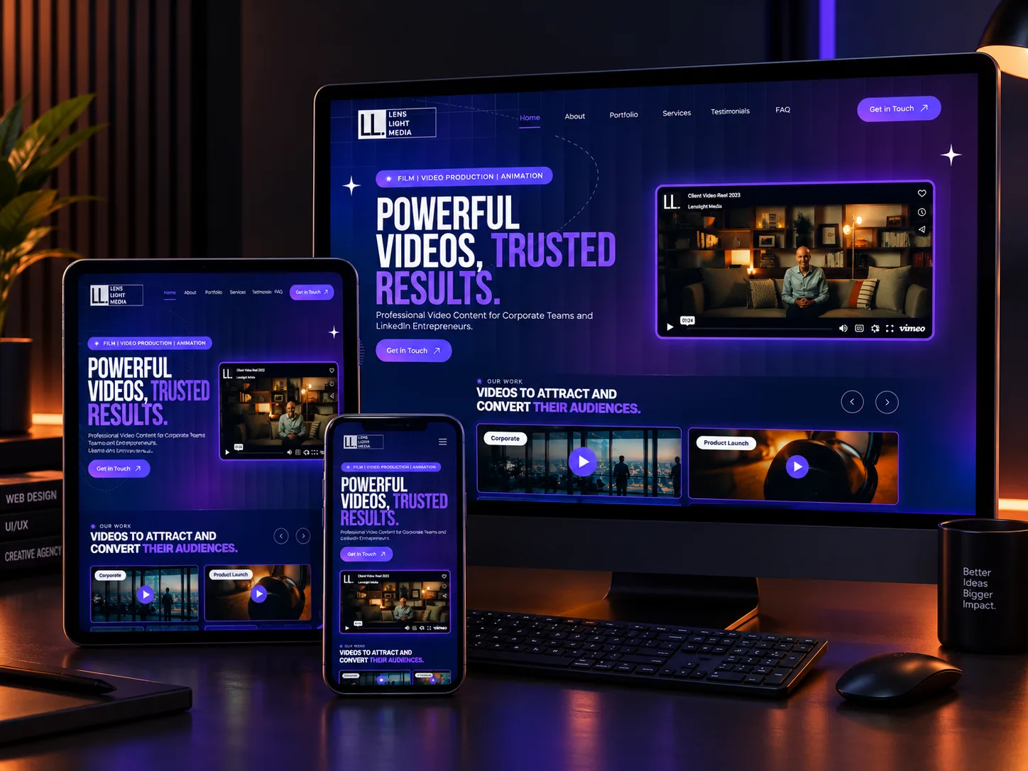 Lens Light Media: Powerful videos, trusted results